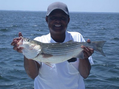 Always laughing and good natured James with a great fish