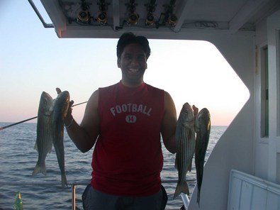 All the way from India via Baltimore to fish the Bay!