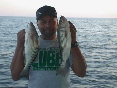 Ron used his really light tackle and had a blast!