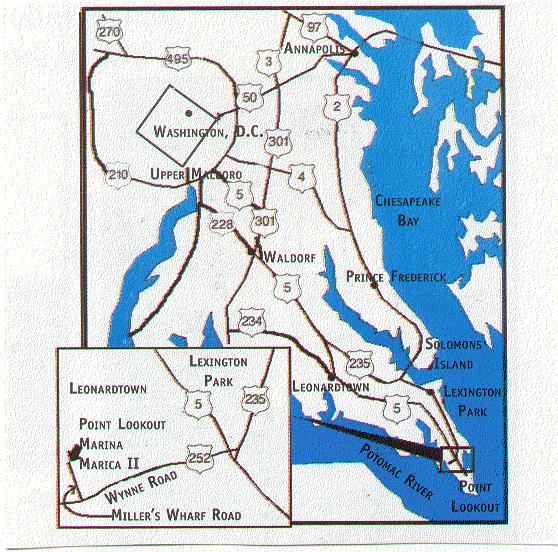 Map showing location of Marica II